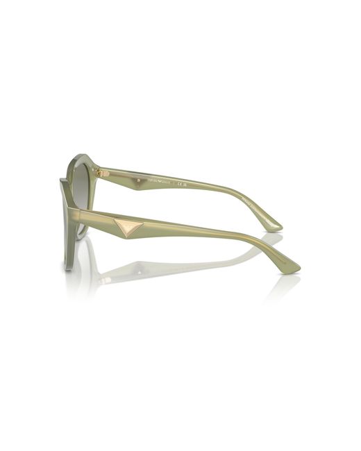 Emporio Armani Black Ea4221 61168E Sunglasses Acetate Geometric Normal Shaded