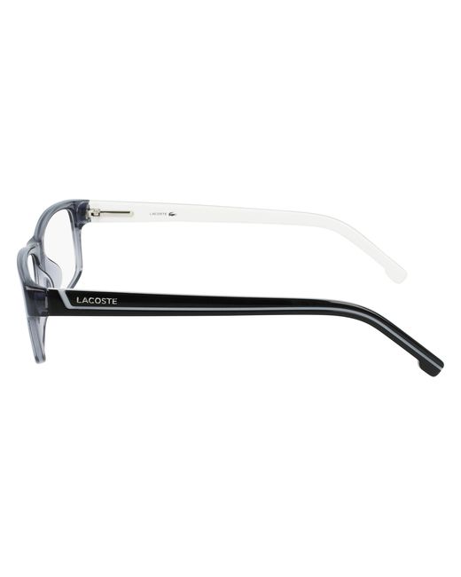 Lacoste Black L2707 035 Optical Frames Injected Squared Normal Photochromatic for men