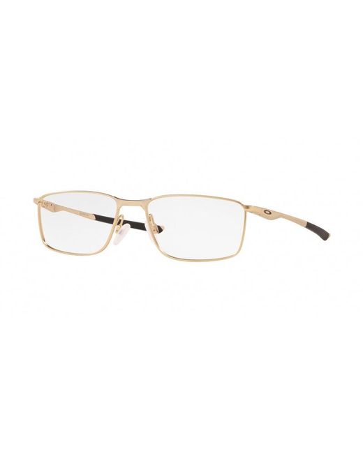 Oakley Black Ox3217 Socket 5.0 321710 Optical Frames Metal Squared for men