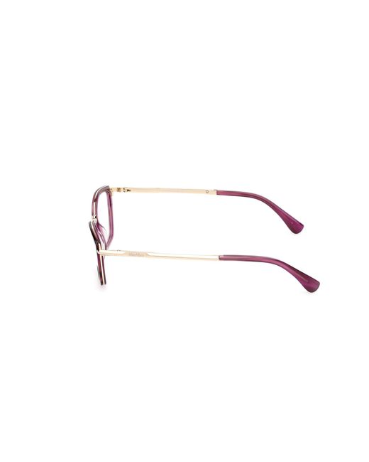 Max Mara Black Mm5152 083 Optical Frames Acetate Round Normal