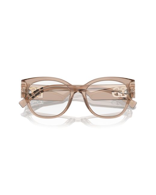 Dolce & Gabbana Black Dg3377 3432 Optical Frames Acetate Transparent Butterfly Normal