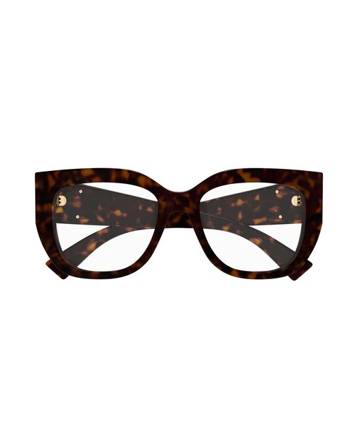 Gucci Black Gg1846O 002 Optical Frames Acetate Transparent Butterfly