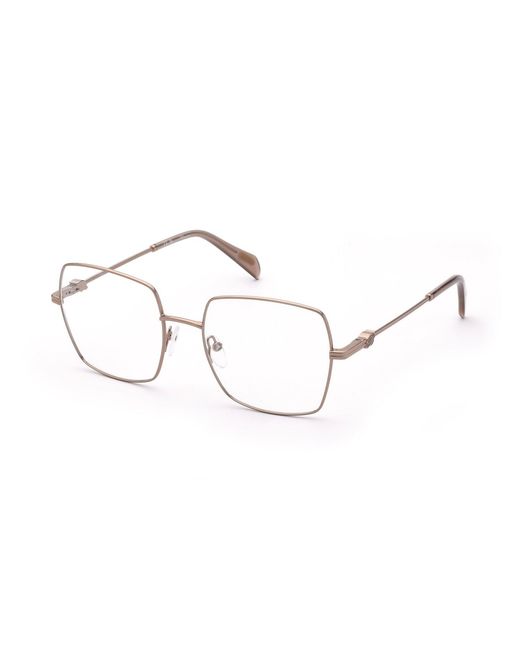 Blumarine Black Vbm226 0A32 Optical Frames Metal Squared