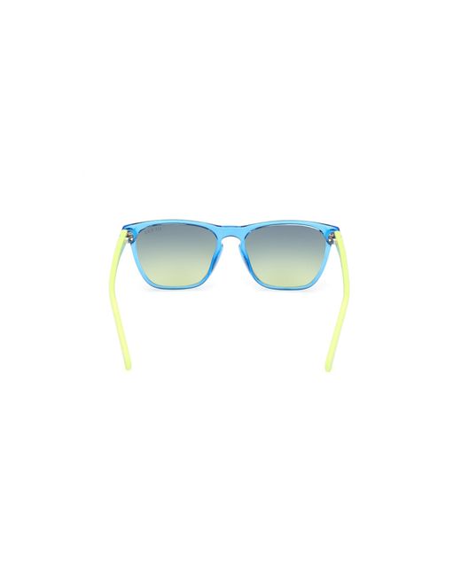 Guess Blue Gu00129 90W Sunglasses Injected Squared Normal