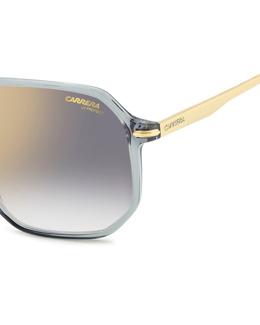 Carrera Black 324/S Kb7/Fq Sunglasses Acetate/ Geometric Mirror for men
