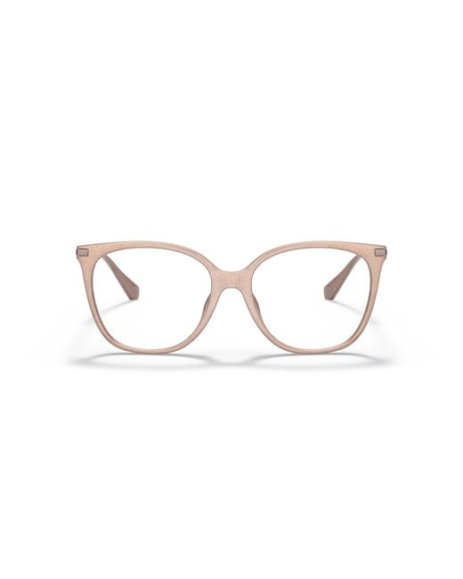 Michael Kors Black Mk4084U Budapest 3900 Optical Frames Injected Transparent Squared Normal