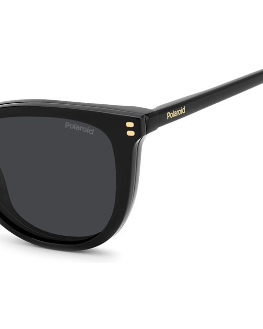 Polaroid Black Pld D605/C 807/M9 Optical Frames Acetate Butterfly Polarized