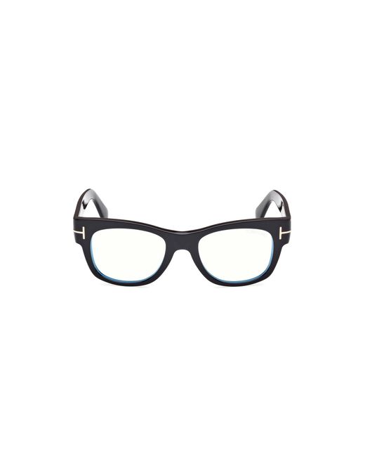 Tom Ford Black Ft5040-B 001 Optical Frames Acetate Squared Normal for men