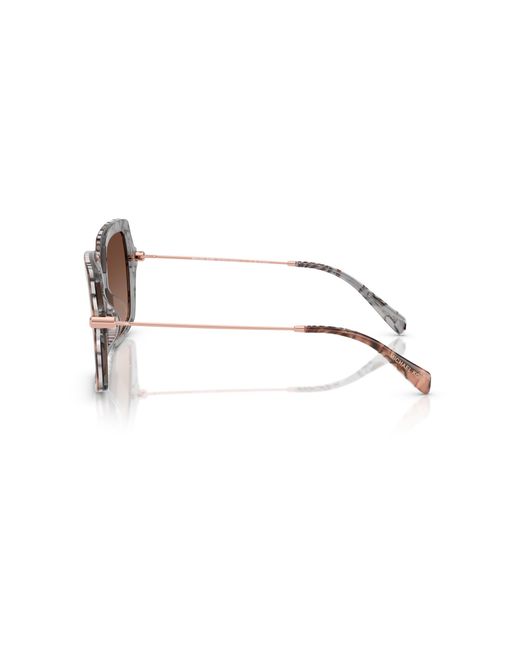 Michael Kors Black Mk2247U Quogue 4017T5 Sunglasses Acetate Squared Polarized Shaded