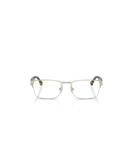 Emporio Armani Black Ea1027 3002 Optical Frames Metal Squared for men