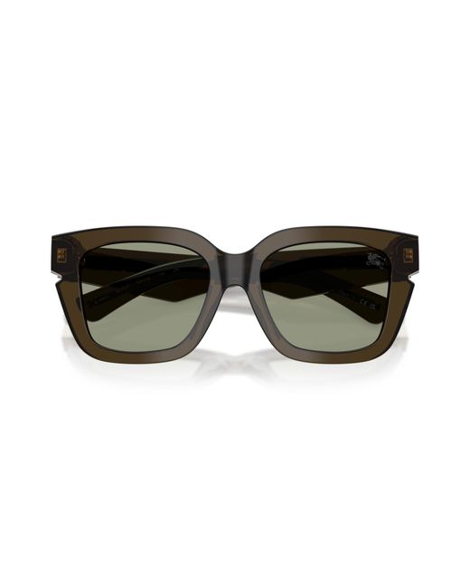 Burberry Black Be4453 3010/2 Sunglasses Acetate Squared Normal