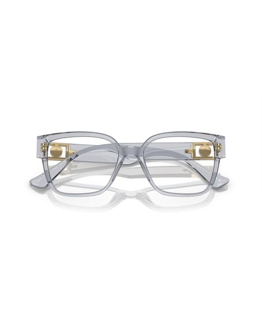Versace Black Ve3329B 5305 Optical Frames Acetate Transparent Squared Normal