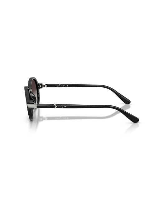 Vogue Eyewear Black Vo5692S W44/8G Sunglasses Nylon Round Normal Nuanced