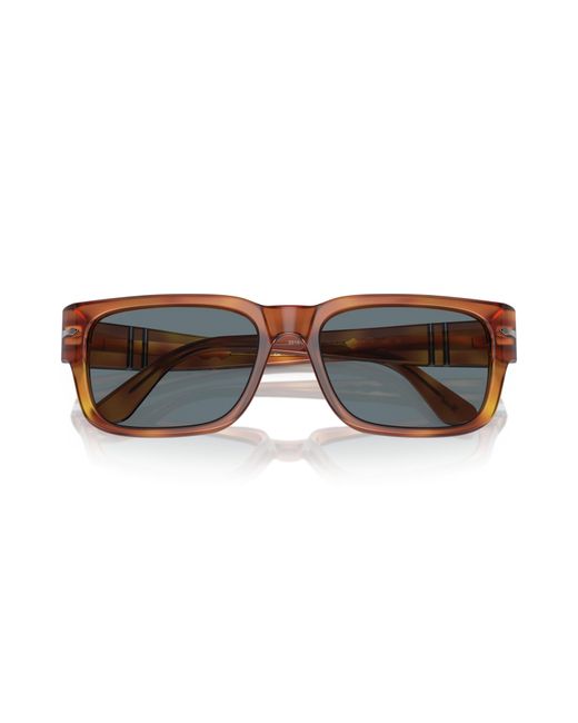 Persol Black Po3315S 96/3R Sunglasses Acetate Squared Polarized for men