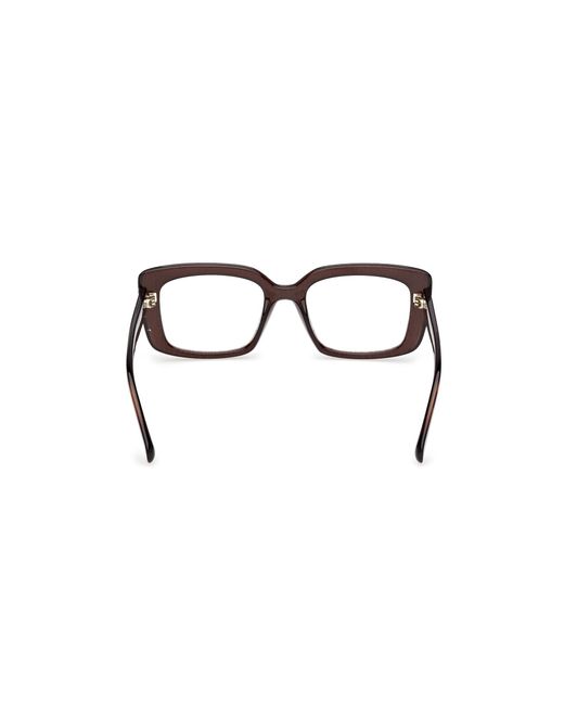 MAX&Co. Black Mo5206 048 Optical Frames Injected Squared Normal