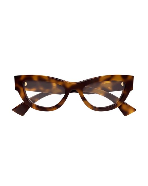 Gucci Black Gg1836O 002 Optical Frames Acetate Transparent Cat Eye