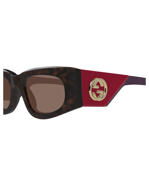 Gucci Black Gg1664S 004 Sunglasses Acetate Squared