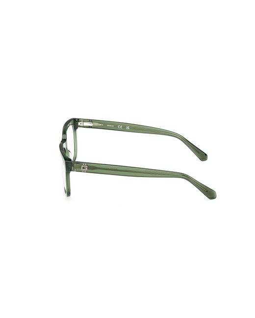 Guess Black Gu50251 096 Optical Frames Acetate Squared Normal for men