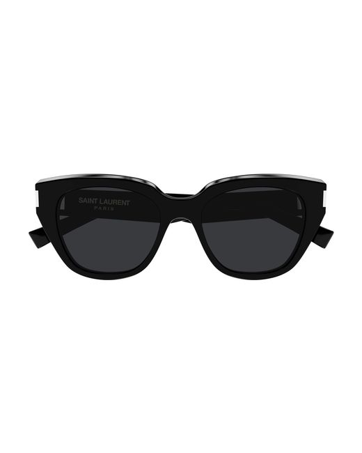 Saint Laurent Black Sl 827 001 Sunglasses Acetate Cat Eye