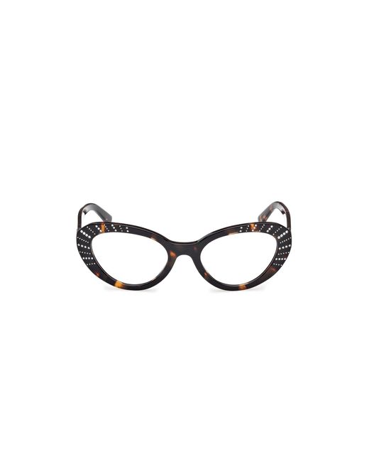 Guess Black Gm50035 052 Optical Frames Acetate Round Normal