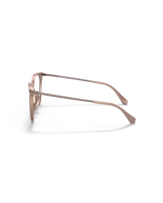 Michael Kors Black Mk4084U Budapest 3900 Optical Frames Injected Transparent Squared Normal