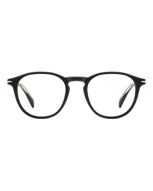 David Beckham Black Db 1018 003 Optical Frames Acetate Round for men