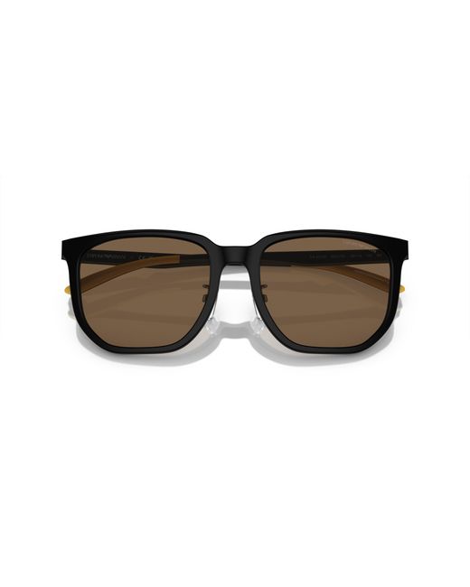 Emporio Armani Black Ea4215D 500173 Sunglasses Acetate Squared Normal for men
