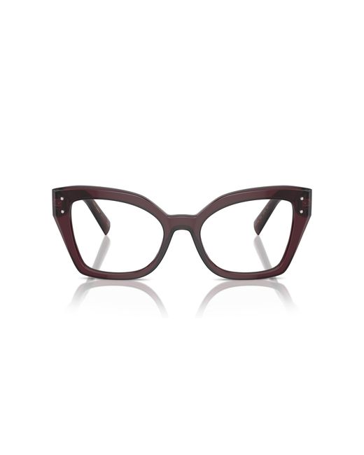 Dolce & Gabbana Black Dg3386 3045 Optical Frames Acetate Transparent Butterfly Normal