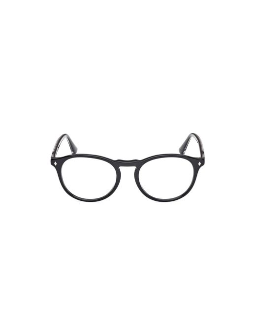 Web Black We5387 003 Optical Frames Acetate Round Normal
