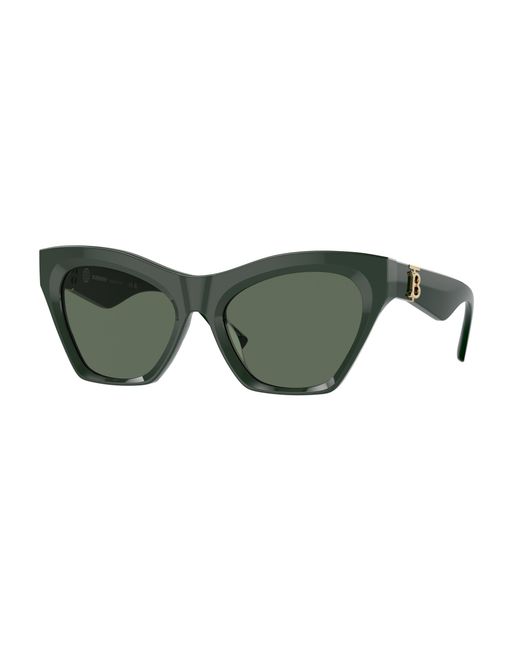 Burberry Green Be4420U 403871 Sunglasses Acetate Cat Eye Normal