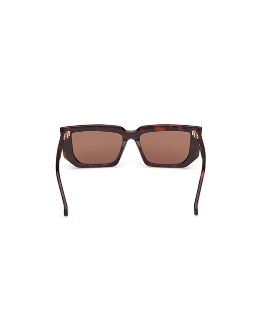 Max Mara Black Mm0126 Glimpse7 52E Sunglasses Acetate Squared Normal