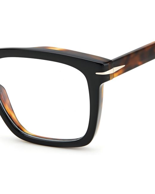 David Beckham Black Db 7020 Wr7 Optical Frames Acetate Squared for men