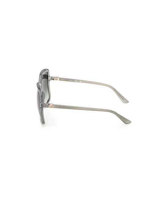 Guess Black Gu00280 93P Sunglasses Injected Squared Normal