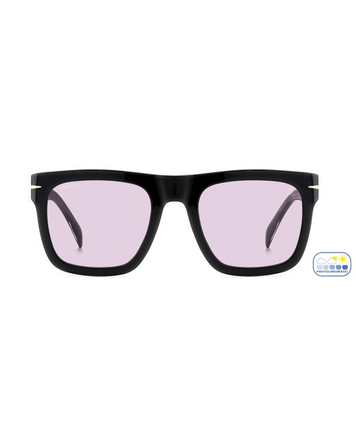 David Beckham Black Db 7000/S Flat 807/Ke Sunglasses Acetate Squared for men