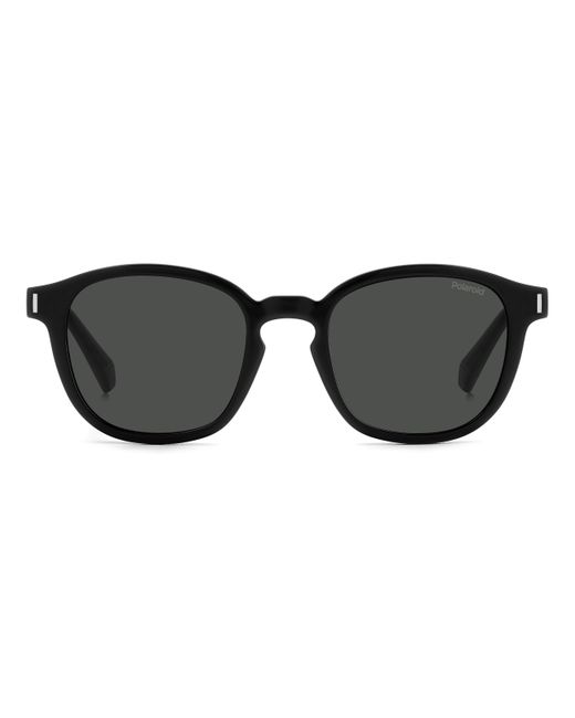 Polaroid Black Pld 6203/Cs 807/M9 Sunglasses Plastic Squared Polarized