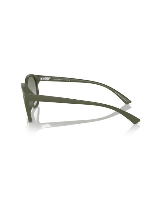 Emporio Armani Black Ea4225U 60998E Sunglasses Injected Pantos Normal Shaded for men