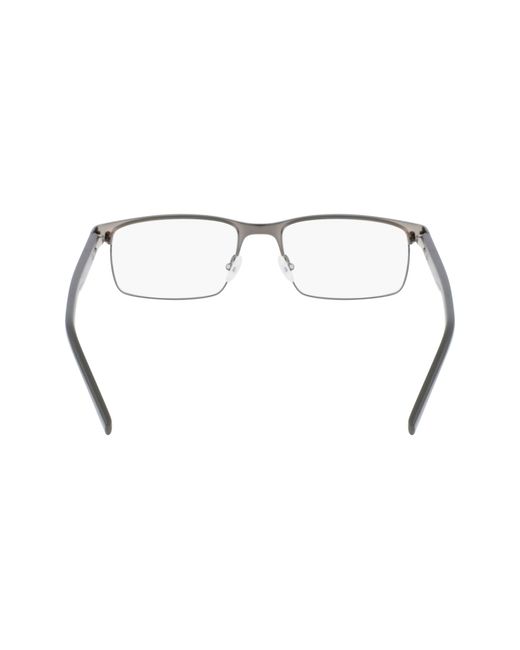 Lacoste Black L2271 033 Optical Frames Metal Squared Normal Normal for men