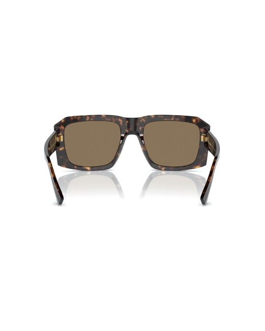 Dolce & Gabbana Gray Dg4430 502/73 Sunglasses Acetate Squared Normal for men
