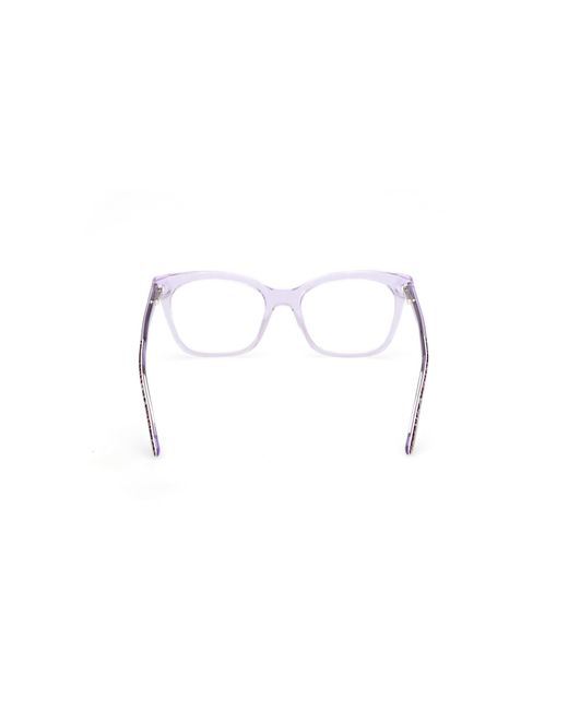 Guess Black Gu50268 081 Optical Frames Acetate Squared Normal