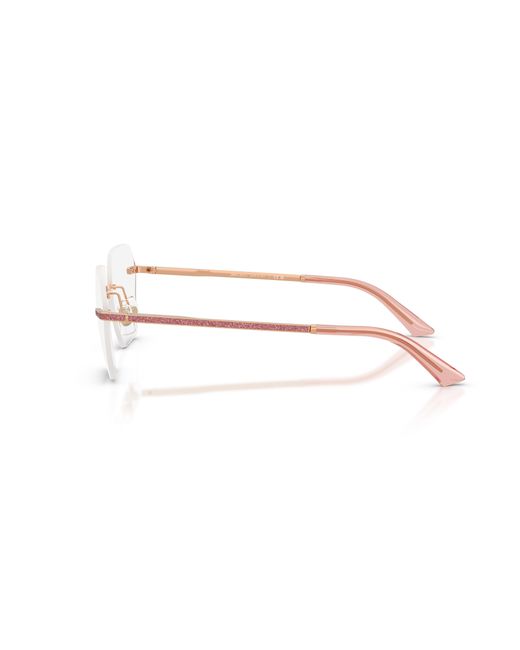 Jimmy Choo Black Jc2016J 3008 Optical Frames Metal Geometric Normal