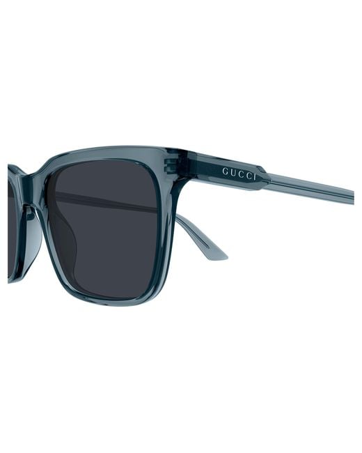 Gucci Black Gg2114S 003 Sunglasses Acetate Squared for men