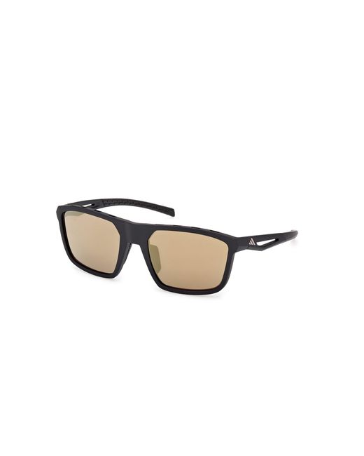 Adidas Originals Black Sp0111 02G Sunglasses Injected Squared Normal