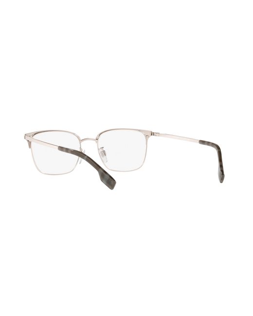 Burberry Black Be1338D 1005 Optical Frames Metal Squared Normal for men