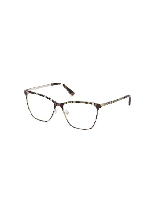 Emilio Pucci Black Ep5281 099 Optical Frames Metal Squared Normal