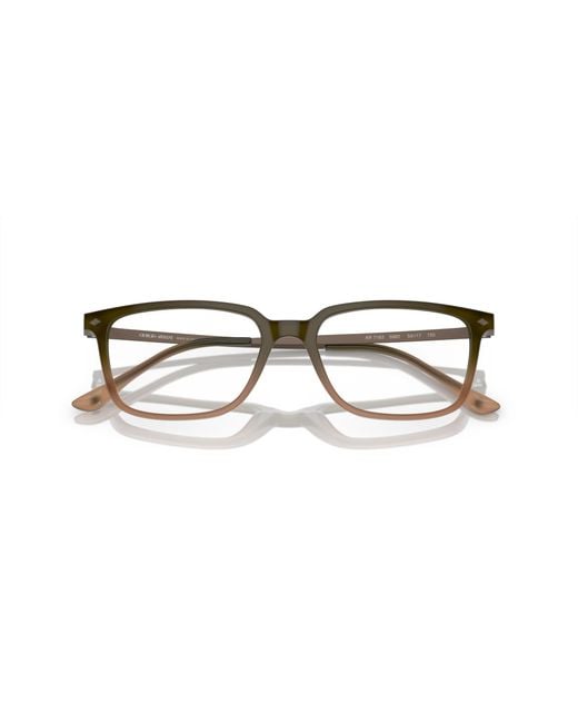 Giorgio Armani Black Ar7183 5982 Optical Frames Acetate Transparent Squared Normal for men