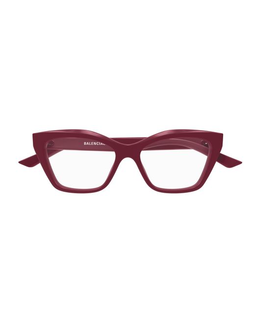 Balenciaga Black Bb0342O 010 Optical Frames Acetate Transparent Cat Eye