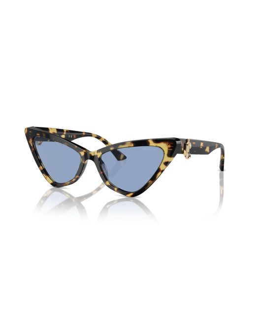 Jimmy Choo Black Jc5008 500472 Sunglasses Acetate Light Cat Eye Normal