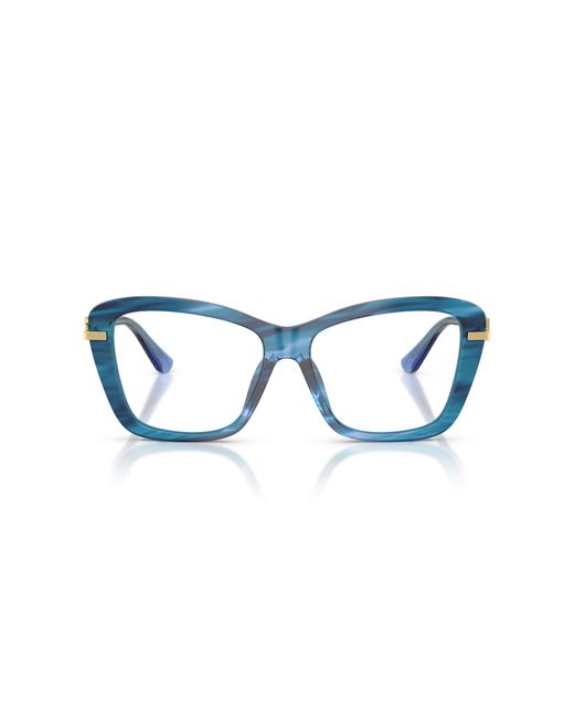 Dolce & Gabbana Black Dg3439 3472 Optical Frames Acetate Transparent Squared Normal