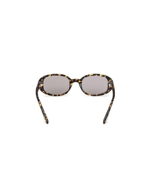 Tom Ford Black Ft1364 Iggy 55C Sunglasses Acetate Smoke Round Normal
