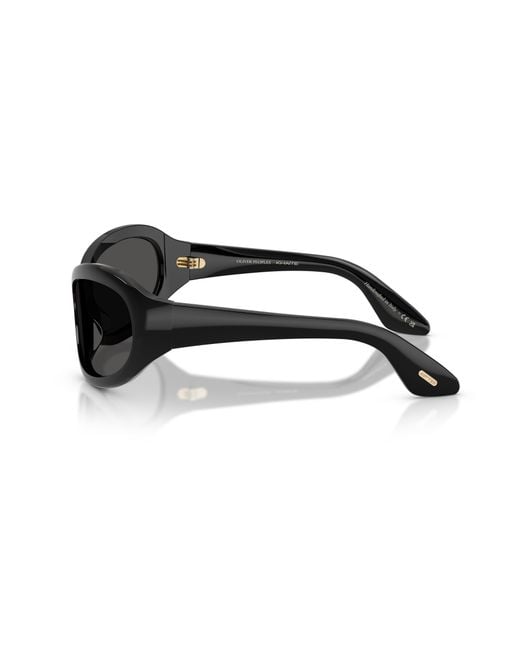Oliver Peoples Black Ov5619Su 1967C 100587 Sunglasses Acetate Round Normal
